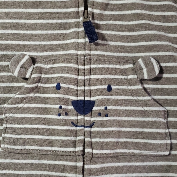 Carter's Set of 2 Zip-up Sleepers sz 9M - Picture 6 of 8